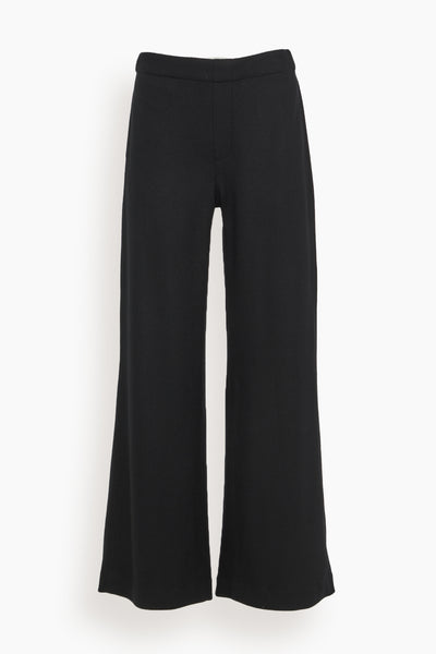 Melanie Japanese Wool Pant in Black