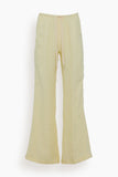 Forte Forte Pants Chic Linen Herringbone Elasticated Pant in Luce