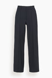 Simkhai Pants Collins Straight Leg Track Pant in Dark Midnight Simkhai Collins Straight Leg Track Pant in Dark Midnight