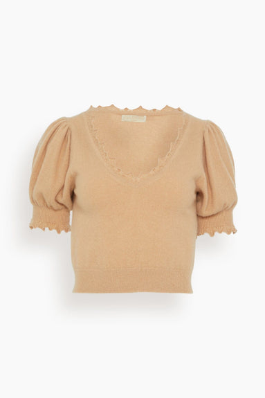 Ulla Johnson Tops Polline Top in Camel Ulla Johnson Polline Top in Camel