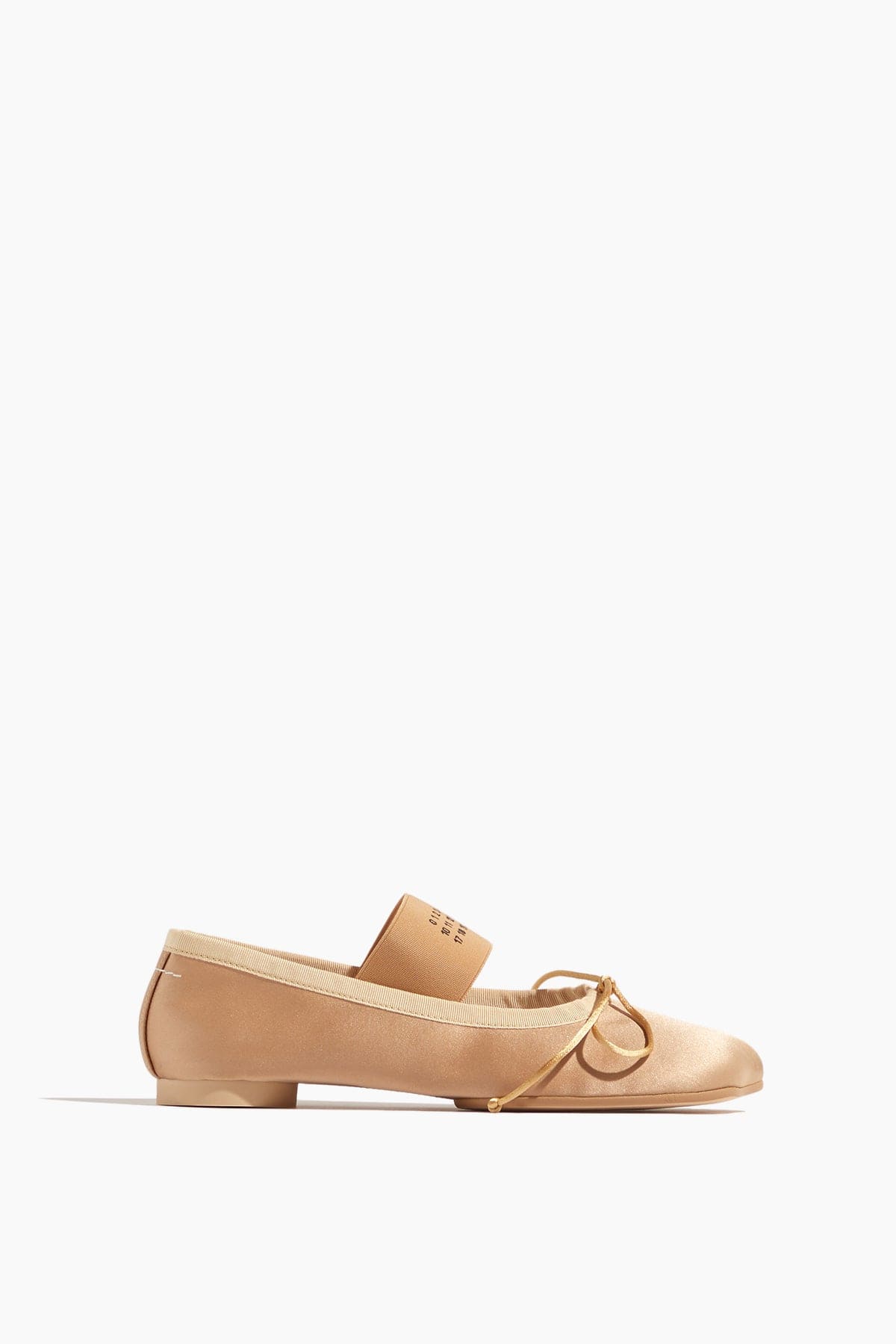 MM6 Maison Margiela Ballet Flats Ballet Shoes in Cuban Sand