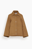 Apiece Apart Jackets Franke Swing Jacket in Camel Apiece Apart Franke Swing Jacket in Camel