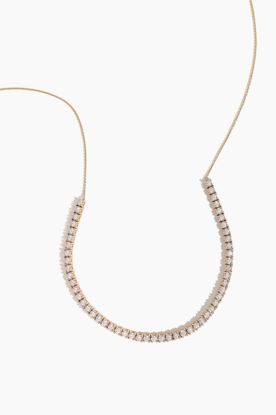 Dana Rebecca Necklaces Ava Bea Tennis Necklace in 14k Yellow Gold Dana Rebecca Ava Bea Tennis Necklace in 14k Yellow Gold