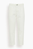 Xirena Pants Mercer Pant in White Xirena Mercer Pant in White