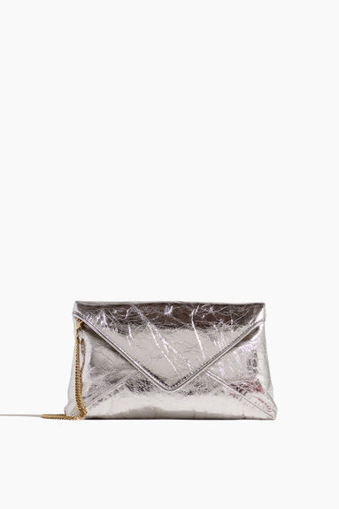 Envelope Large Bag in Silver