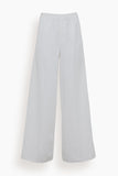 Forte Forte Pants Chic Cotton Gabardine Palazzo Pant in Puro