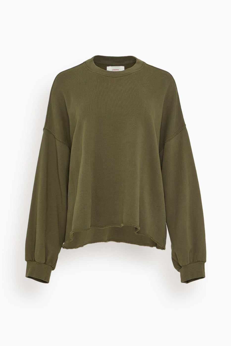 Xirena Sweatshirts Honor Sweatshirt in Clover Green Honor Sweatshirt in Clover Green