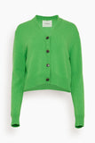 Lisa Yang Sweaters Marion Cardigan in Evergreen Lisa Yang Marion Cardigan in Evergreen