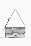 Proenza Schouler Shoulder Bags Flip Shoulder Bag in Silver Proenza Schouler Flip Shoulder Bag in Silver