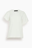 Proenza Schouler Tops Hopper T-Shirt in White Proenza Schouler Hopper T-Shirt in White