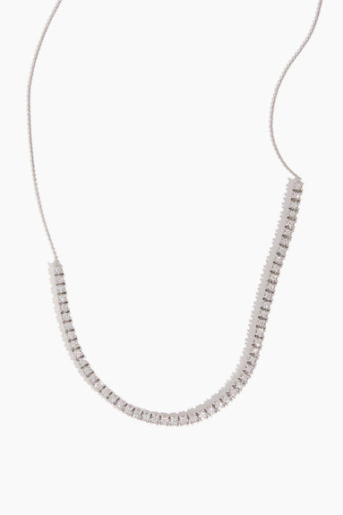 Dana Rebecca Necklaces Ava Bea Tennis Necklace 16/18" in 14k White Gold Dana Rebecca Ava Bea Tennis Necklace 16/18" in 14k White Gold