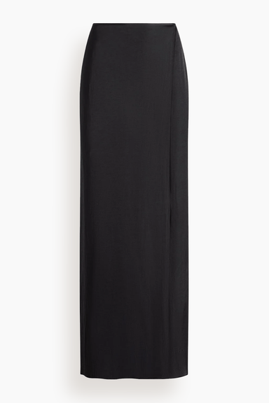 Solid & Striped Skirts The Leau Skirt in Noir
