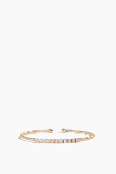 Ava Bea Flexi Cuff in 14k Yellow Gold