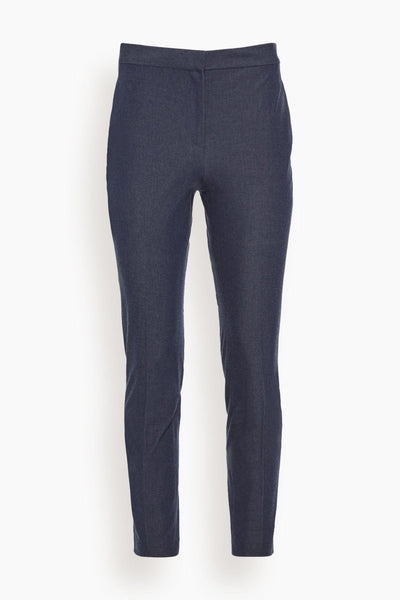 Cropped Skinny Pant in Indigo