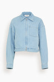 Xirena Jackets Anton Denim Jacket in Light Blue Xirena Anton Denim Jacket in Light Blue