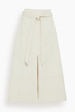 Tanya Taylor Skirts Hudson Skirt in Cream Tanya Taylor Hudson Skirt in Cream