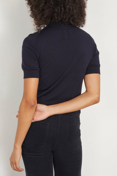 Nili Lotan Sweaters Sirani Sweater in Dark Navy Nili Lotan Sirani Sweater in Dark Navy