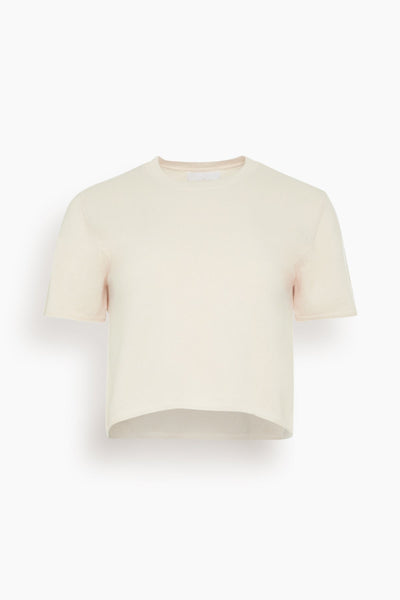 Charleston Relaxed Crewneck Tee in Mallow