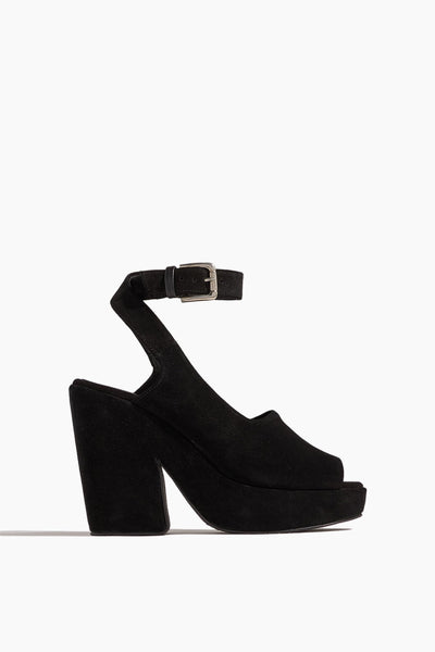 Kapre Platform Sandal in Black