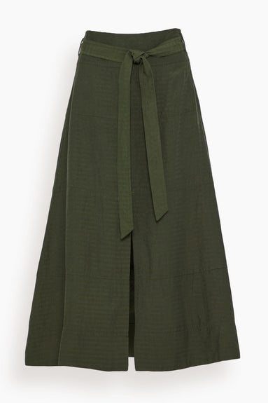 Tanya Taylor Skirts Hudson Skirt in Olive