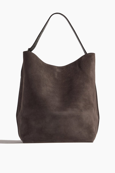 Belted Tote Bag in Granite