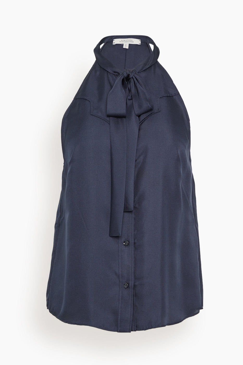 Dorothee Schumacher Tops Trench It Up Blouse in Blue Night Dorothee Schumacher Trench It Up Blouse in Blue Night