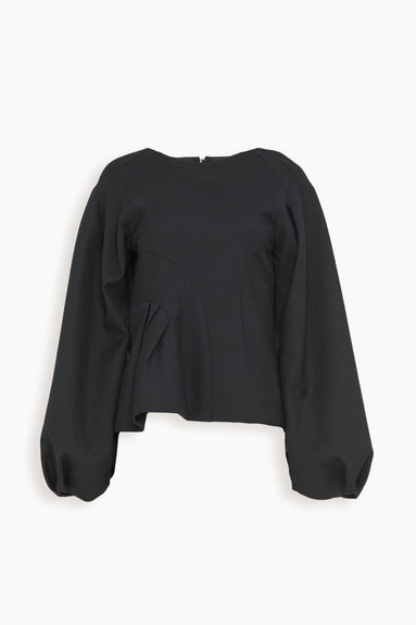 Dries Van Noten Tops Cliffs Shirt in Black Dries Van Noten Cliffs Shirt in Black