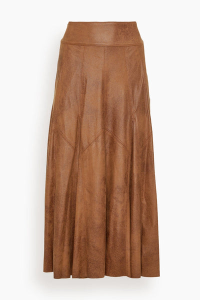 Genevi Skirt in Cognac