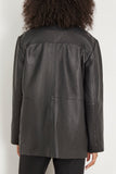 Sea Jackets Lucie Leather Jacket in Black