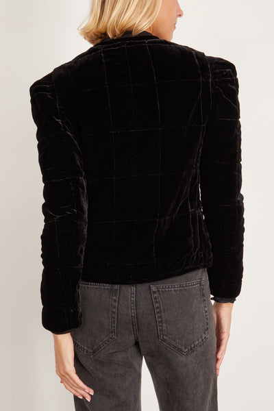 Djanet Quilted Jacket in Black