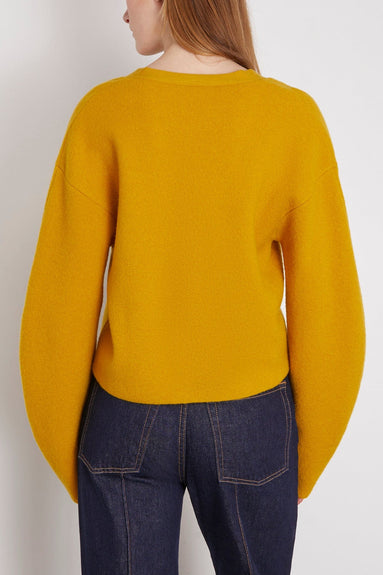 Ulla Johnson Sweaters Hadley Cardigan in Turmeric Ulla Johnson Hadley Cardigan in Turmeric