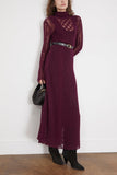 Ulla Johnson Casual Dresses Kassia Dress in Bordeaux Ulla Johnson Kassia Dress in Bordeaux