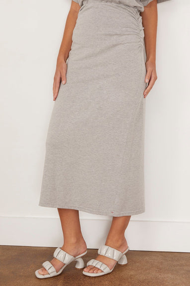 Xirena Skirts Lenny Skirt in Heather Grey