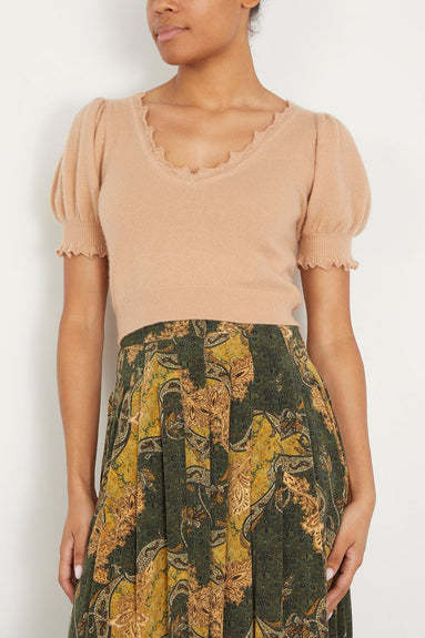 Ulla Johnson Tops Polline Top in Camel Ulla Johnson Polline Top in Camel