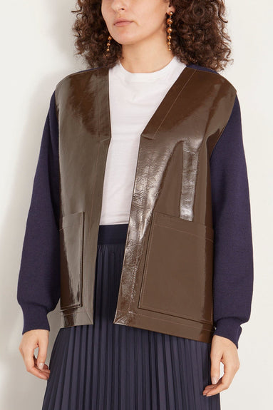 Rachel Comey Sweaters Majava Jacket in Chestnut Rachel Comey Majava Jacket in Chestnut