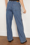 Simkhai Jeans Mila Side Gusset Jean in Coronado Simkhai Mila Side Gusset Jean in Coronado