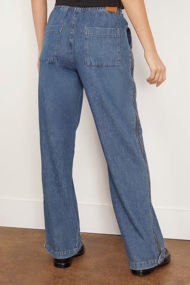 Simkhai Jeans Mila Side Gusset Jean in Coronado Simkhai Mila Side Gusset Jean in Coronado