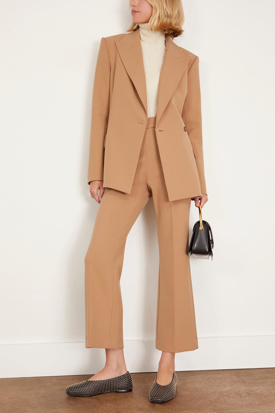 Simkhai Jackets Surabhi Hourglass Blazer in Camel Simkhai Surabhi Hourglass Blazer in Camel