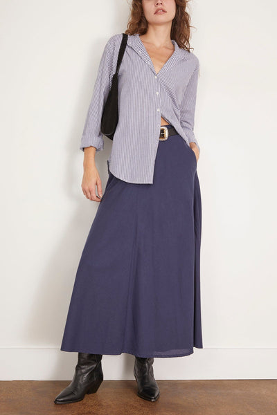 Xirena Skirts Stella Skirt in Navy