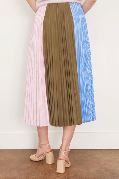 Tanya Taylor Skirts Angie Skirt in Cerulean Blue/Pink/Fern Multi Angie Skirt in Cerulean Blue/Pink/Fern Multi