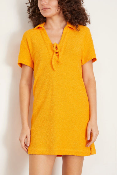 Tanya Taylor Dresses Joni Dress in Orange Peel Joni Dress in Orange Peel