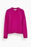 Solid & Striped Sweaters Reva Top in Magenta Solid & Striped Reva Top in Magenta