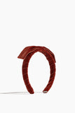 Gigi Burris Hair Accessories Corinne Headband in Rust Gigi Burris Corinne Headband in Rust