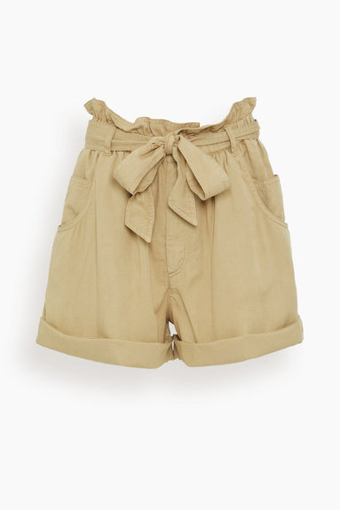 Etoile Isabel Marant Shorts Pierine Shorts in Light Khaki Etoile Isabel Marant Pierine Shorts in Light Khaki