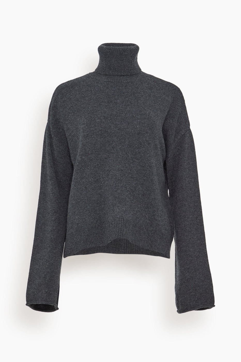 La Collection Sweaters Alicia Knit Top in Dark Grey