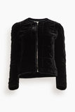 Isabel Marant Jackets Djanet Quilted Jacket in Black