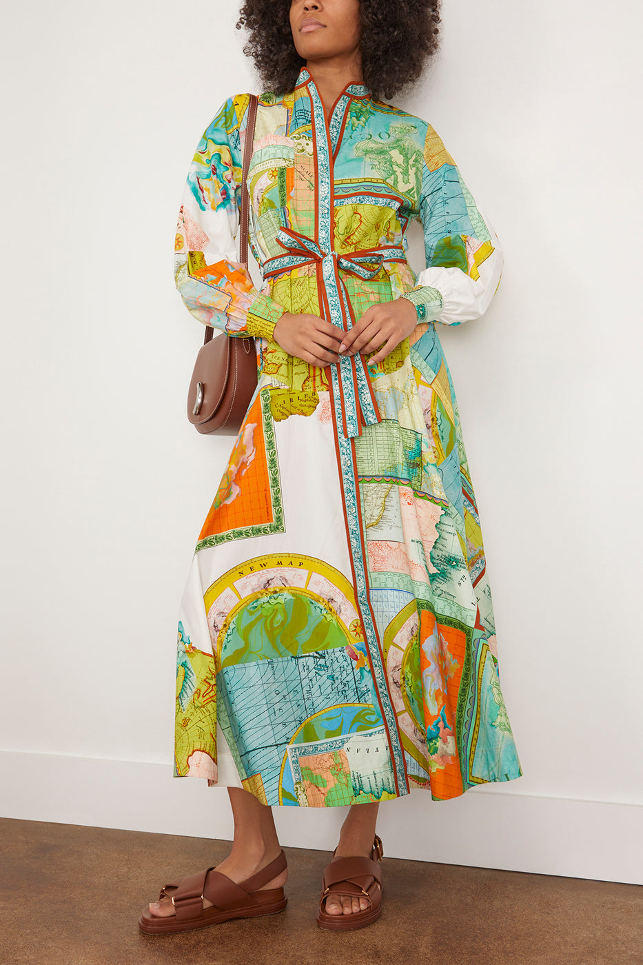 Atlas Shirtdress in Multi