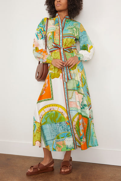 Atlas Shirtdress in Multi