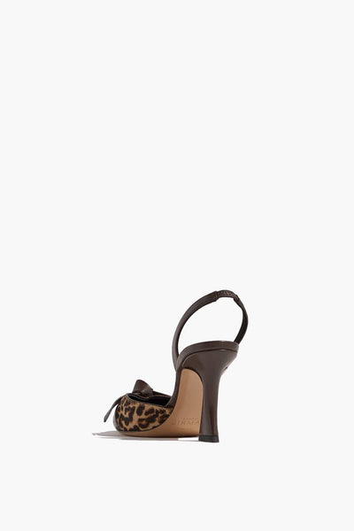 Alexandre Birman Strappy Heels Clarita Bell Slingback in Light Beige/Testa Di Moro Alexandre Birman Clarita Bell Slingback in Light Beige/Testa Di Moro