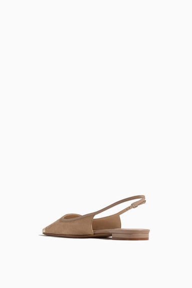 Alexandre Birman Ballet Flats Olivia Flat in Semolina/Light Gold Alexandre Birman Olivia Flat in Semolina/Light Gold